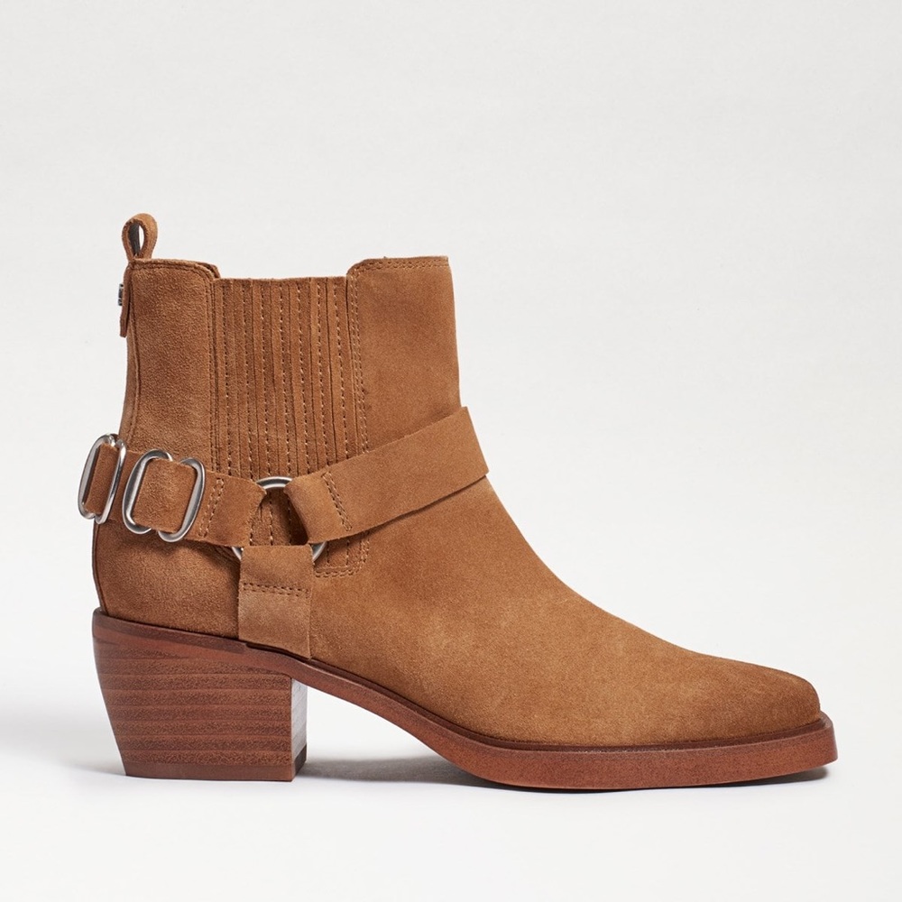SAM EDELMAN Bellamie Block Heel Bootie size 7 .5